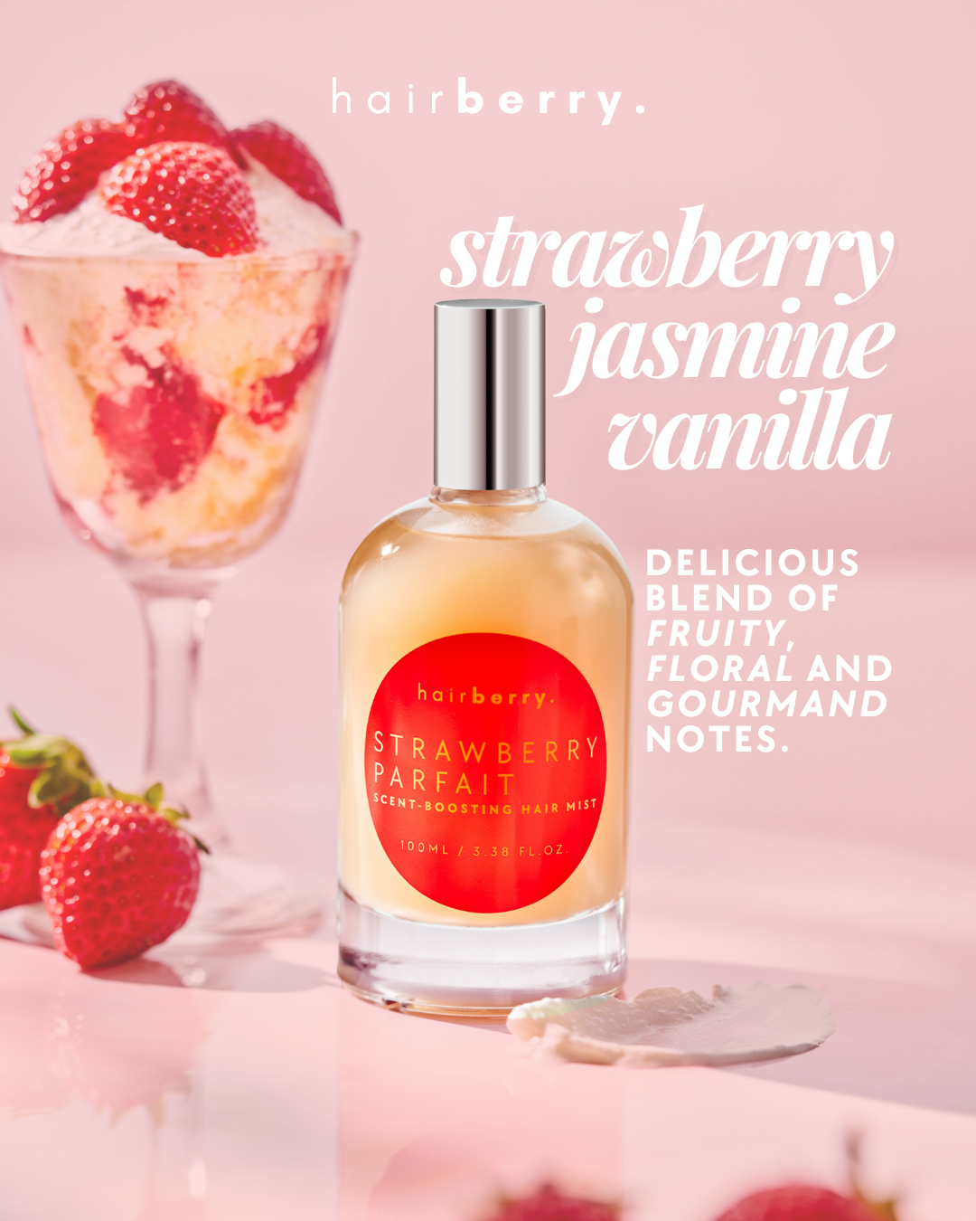 Strawberry Parfait Scent-Boosting Hair Mist