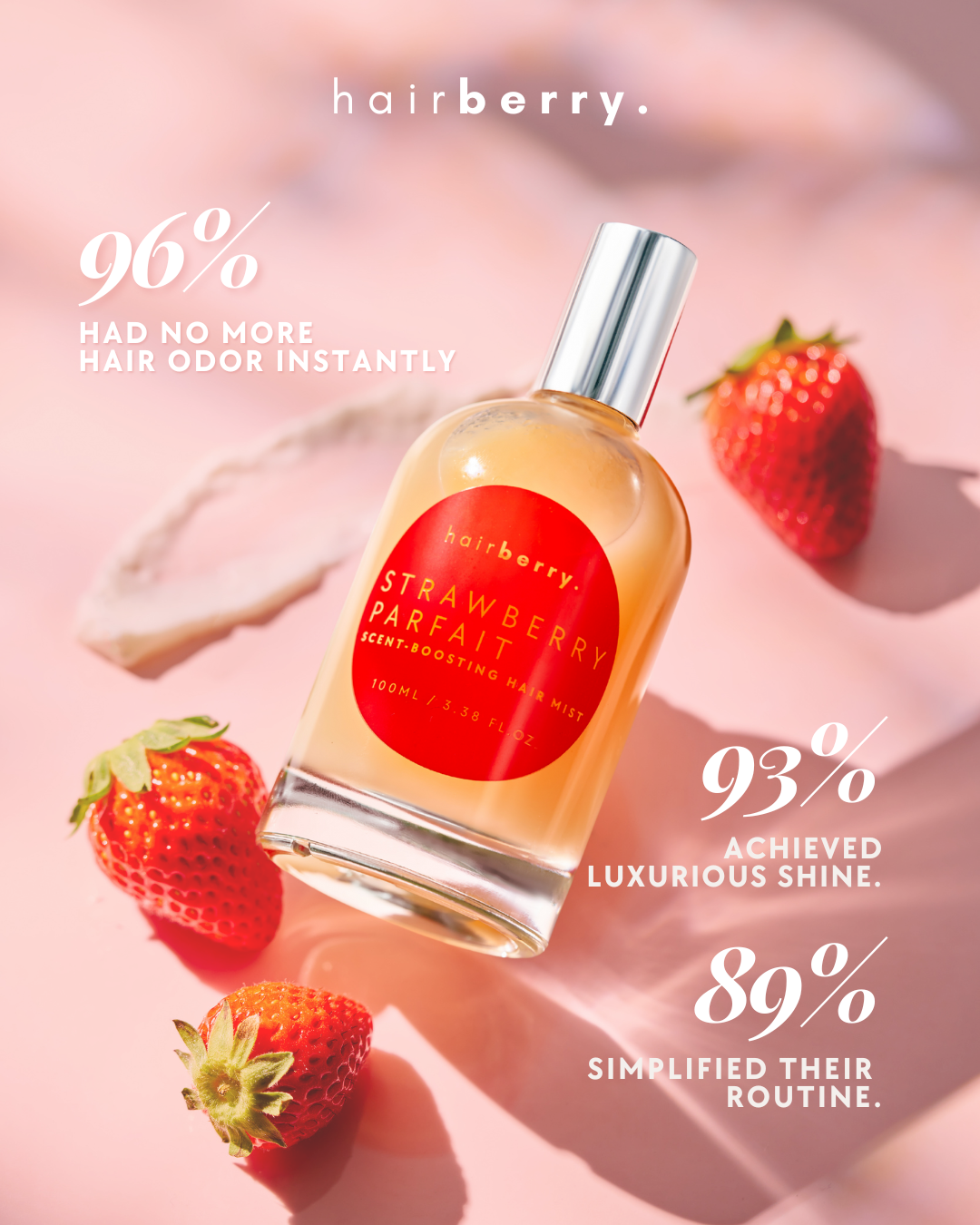Strawberry Parfait Scent-Boosting Hair Mist