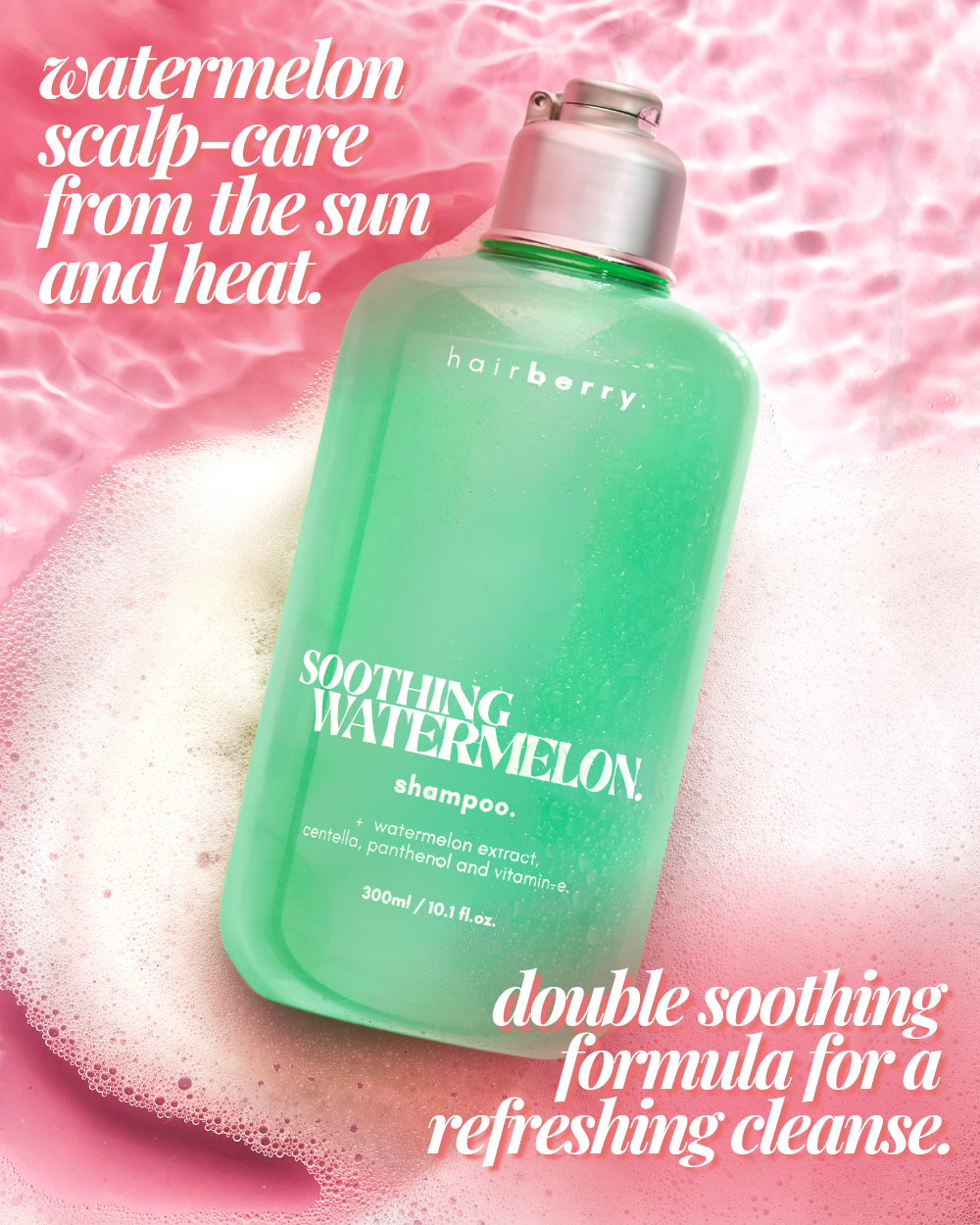 (Watermelon Infused) Soothing Watermelon Shampoo & Conditioner