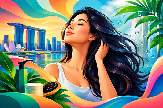A Singapore Hair Growth Routine for Humid Days
