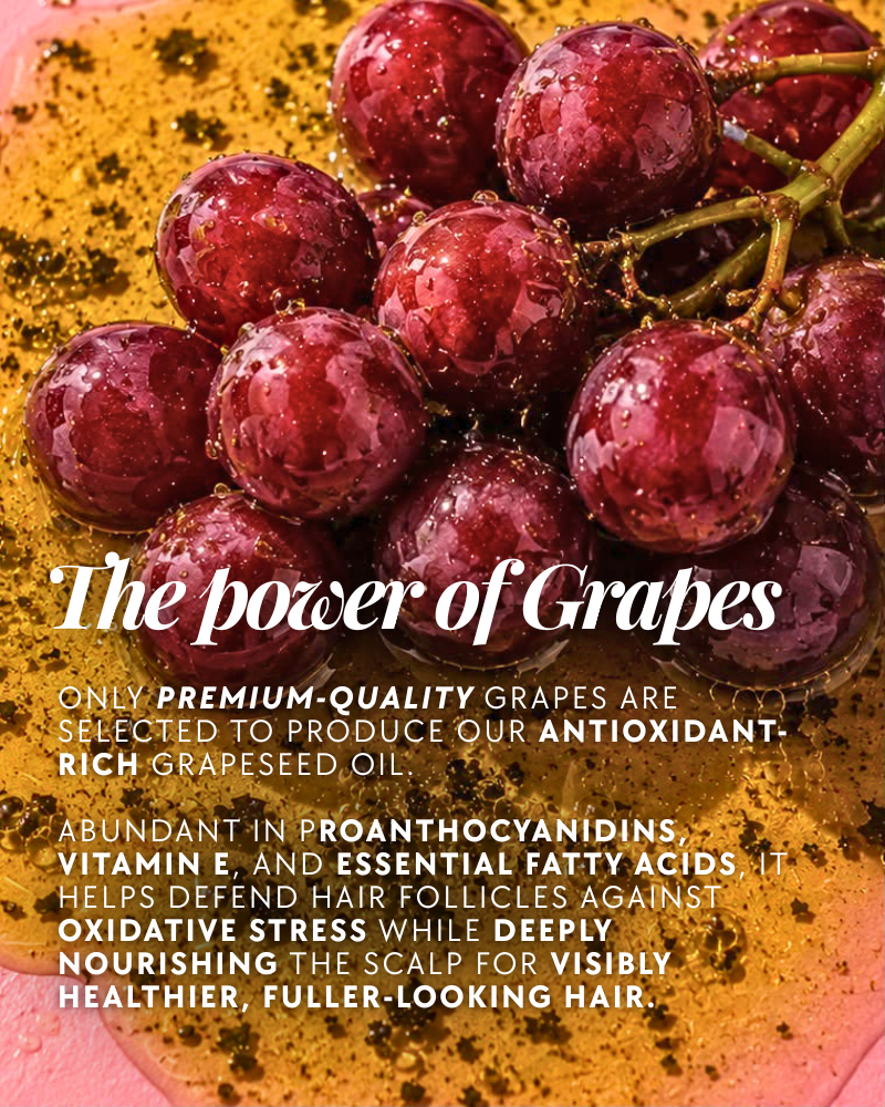 (Grape Infused) Hair Growth - Hair and Scalp Ultimate Elixir
