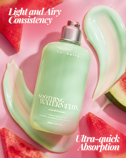 (Watermelon Infused) Soothing Watermelon Shampoo & Conditioner